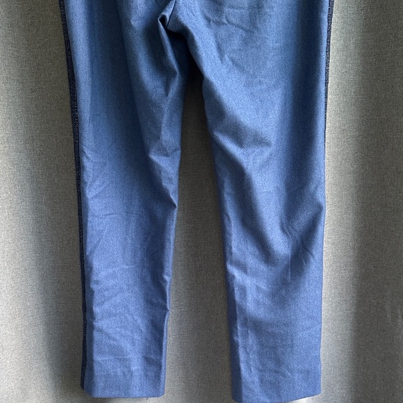 Women’s Blue Pants Billy Reid size 8 Pockets Zipper Business Casual - Picture 10 of 13
